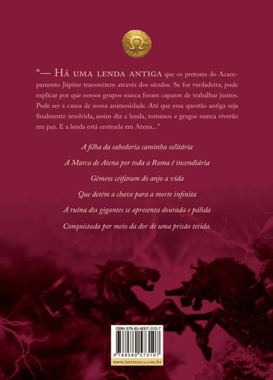 A marca de Atena: (Série Os heróis do Olimpo) - Imagem 2